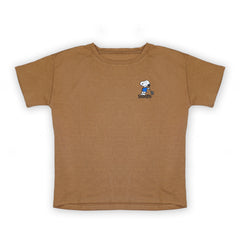Eminent Women's Half Sleeves T-Shirt - Dark Sand