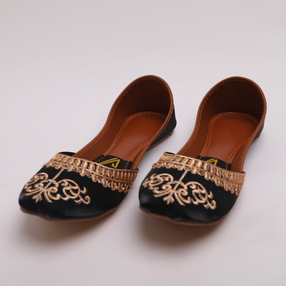 Women's Khussa - Black, Women Khussa, Chase Value, Chase Value