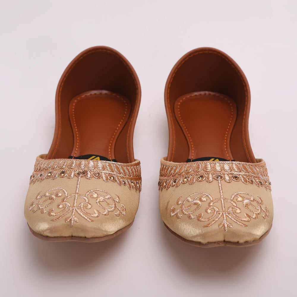 Women's Khussa - Golden, Women Khussa, Chase Value, Chase Value