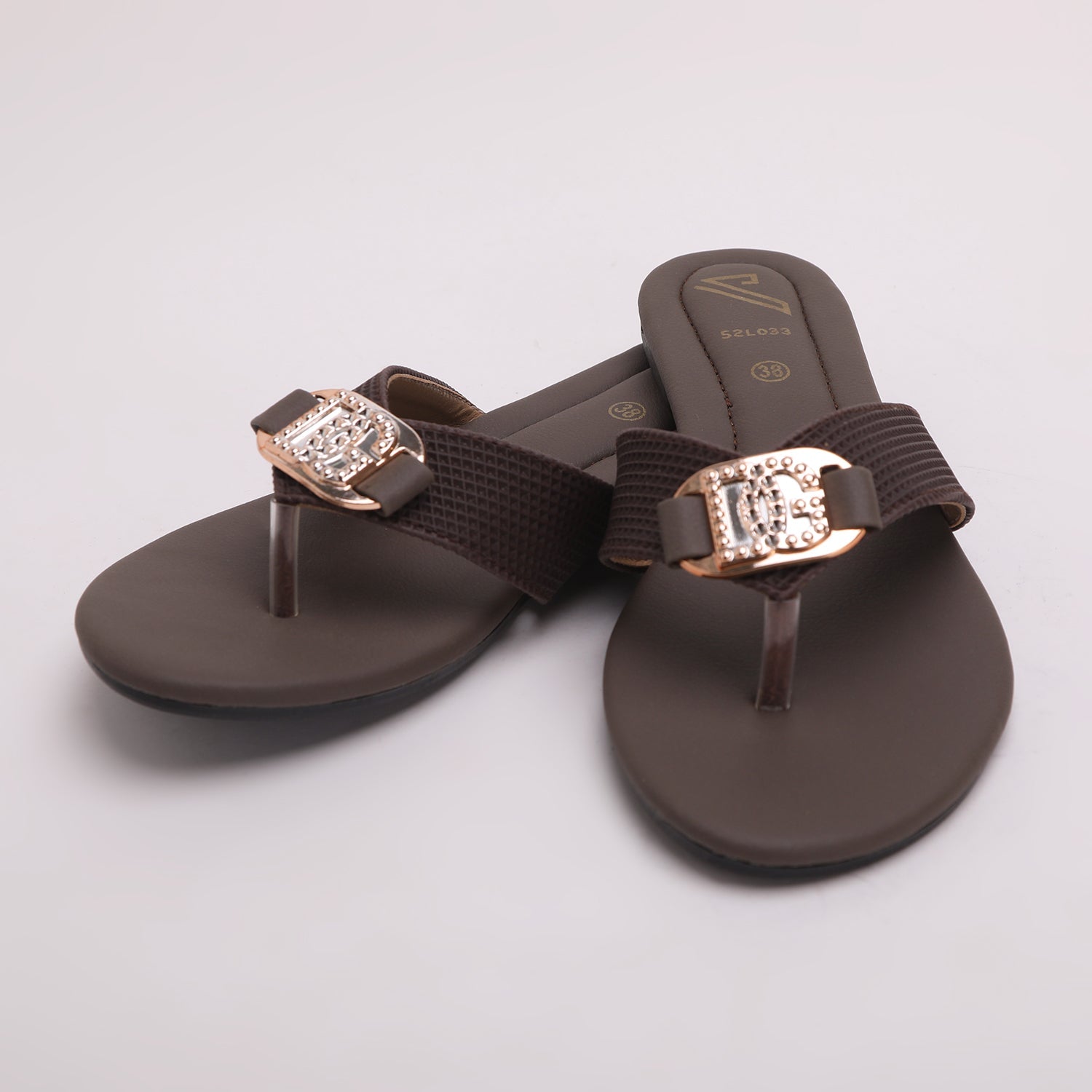 Women's Slipper - Brown, Women Slippers, Chase Value, Chase Value