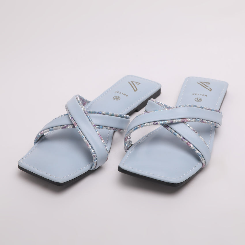 Women's Slipper - Sky Blue