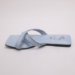 Women's Slipper - Sky Blue