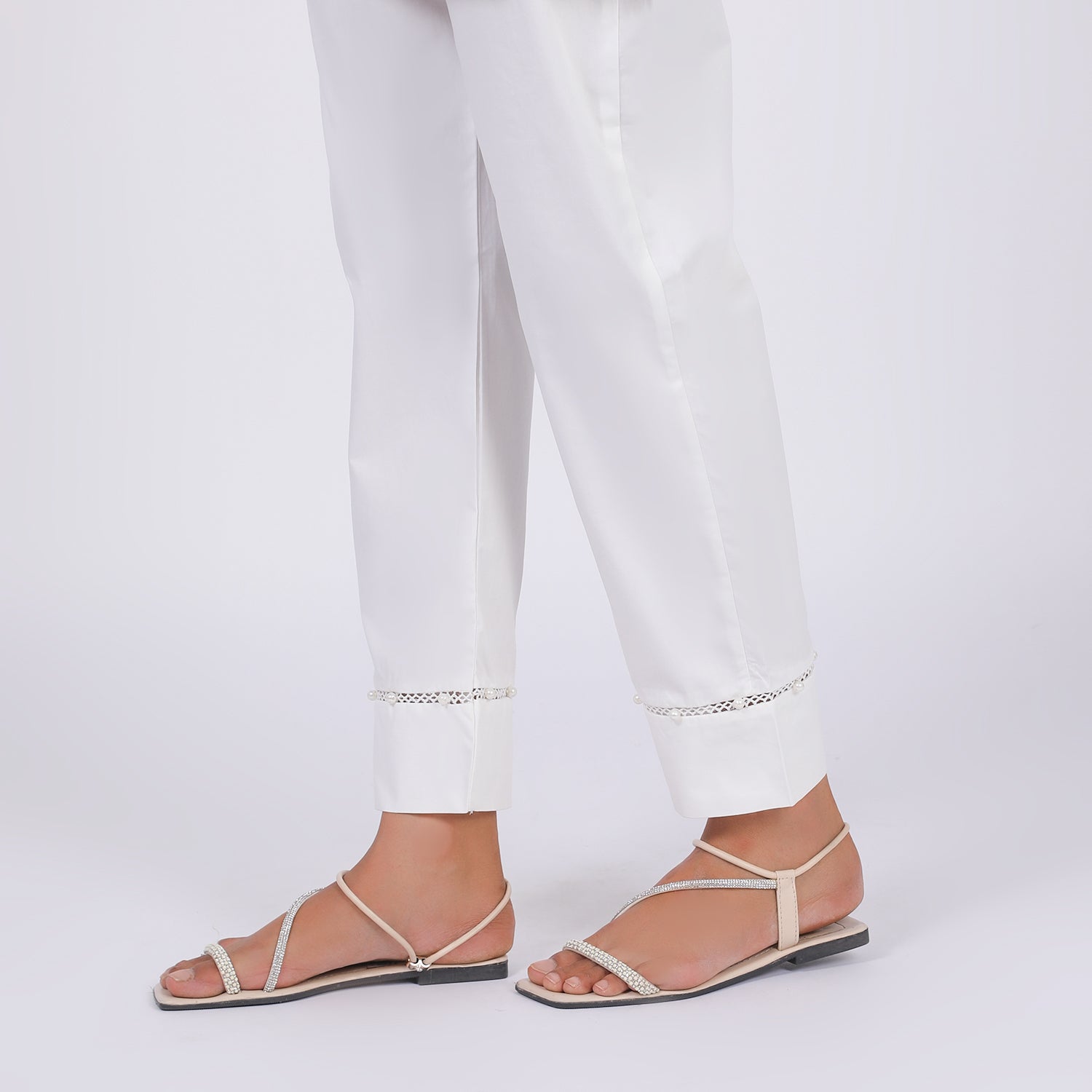 Eminent Women's Trouser - White, Women Pants & Tights, Eminent, Chase Value