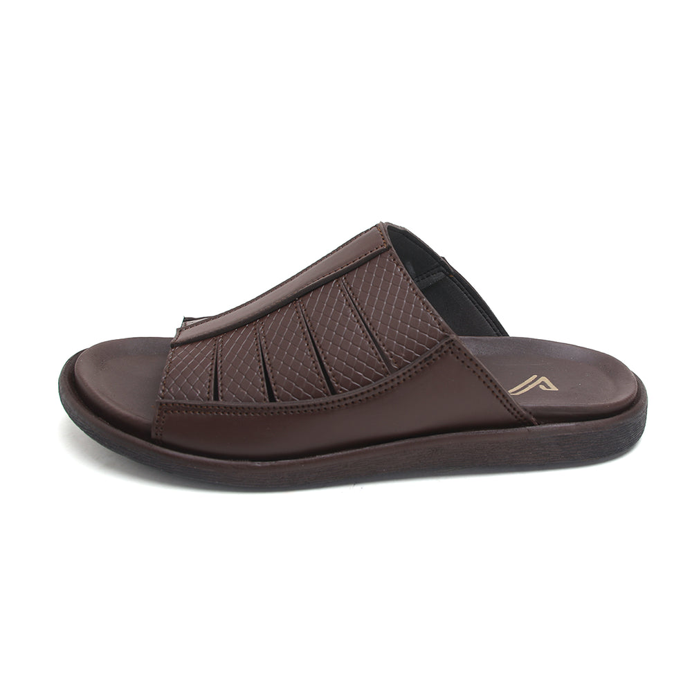 Men's Slipper - Brown, Men's Slippers, Chase Value, Chase Value