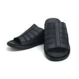 Men's Slipper - Black, Men's Slippers, Chase Value, Chase Value