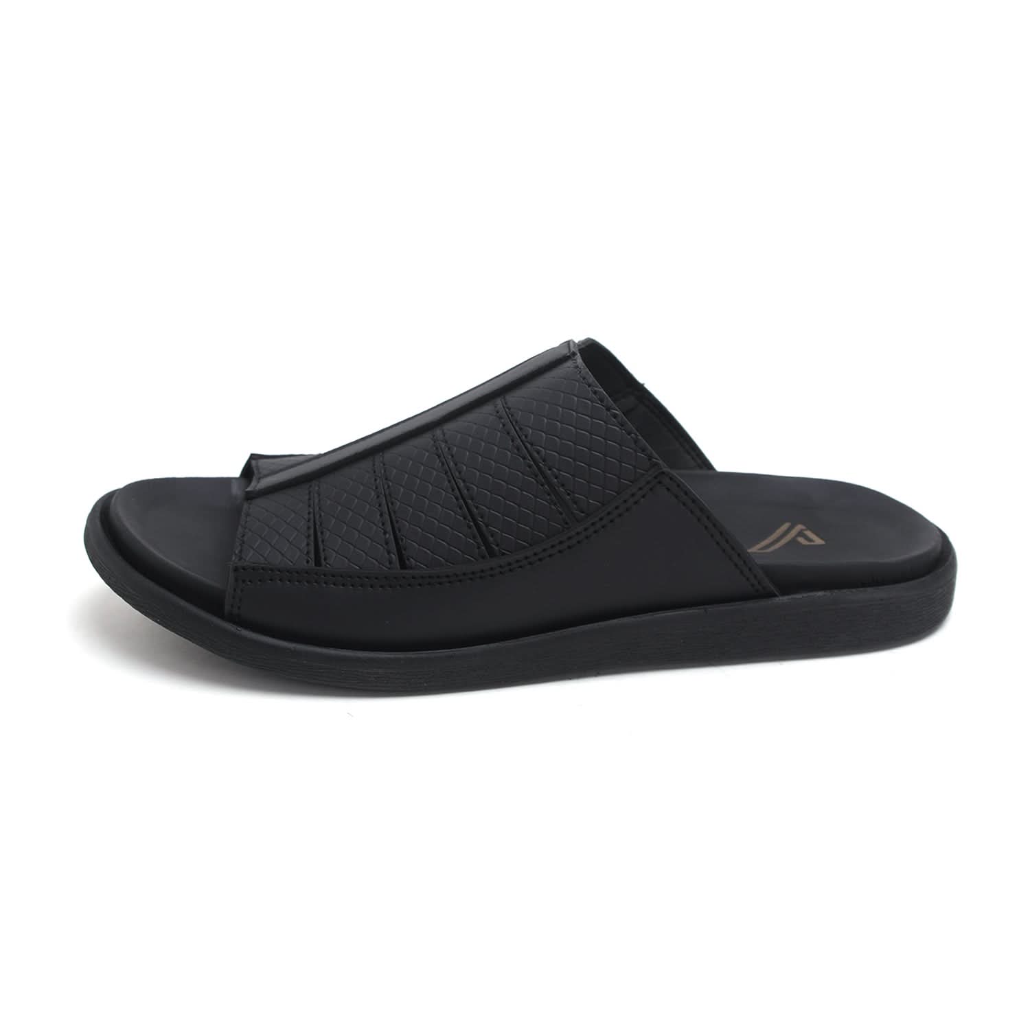 Men's Slipper - Black, Men's Slippers, Chase Value, Chase Value
