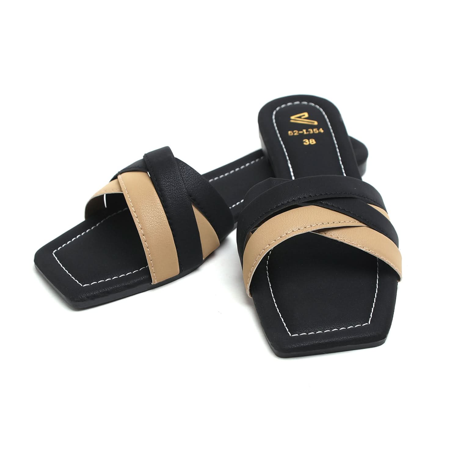 Women's Slipper - Black, Women Slippers, Chase Value, Chase Value