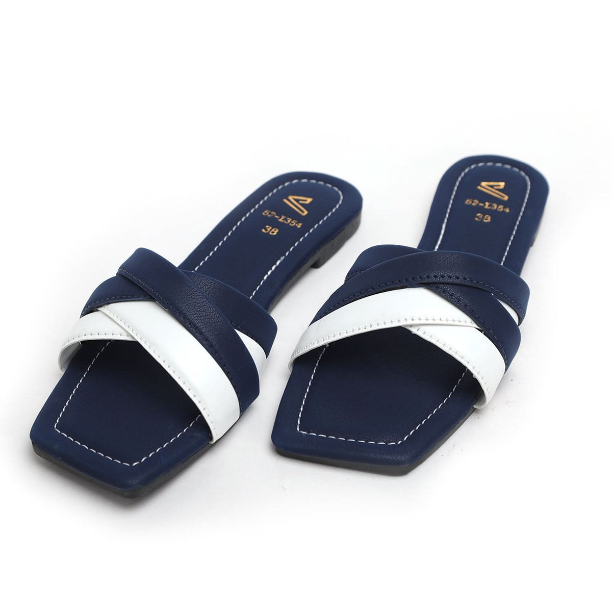 Women's Slipper - Navy Blue, Women Slippers, Chase Value, Chase Value