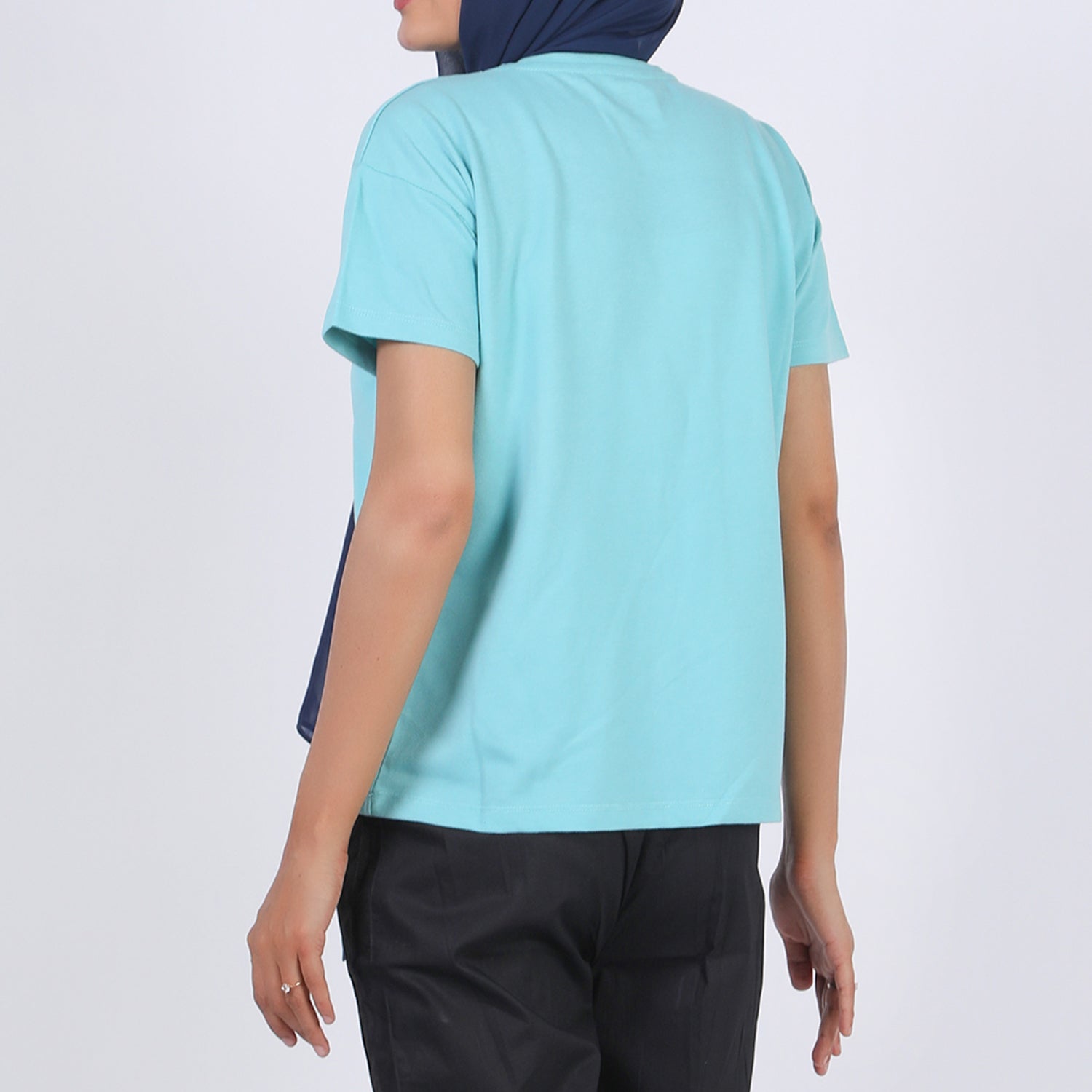 Eminent Women's Half Sleeves T-Shirt - Sea Green, Women T-Shirts & Tops, Eminent, Chase Value