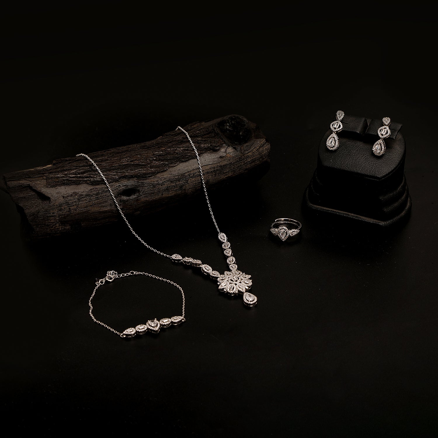 Fancy Combo Set Pack Of 4, Women Jewellery Set, Chase Value, Chase Value