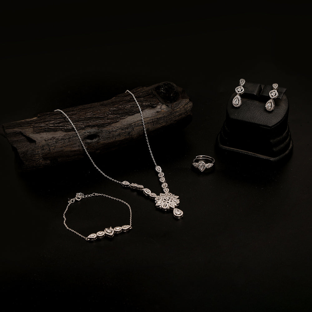 Fancy Combo Set Pack Of 4, Women Jewellery Set, Chase Value, Chase Value