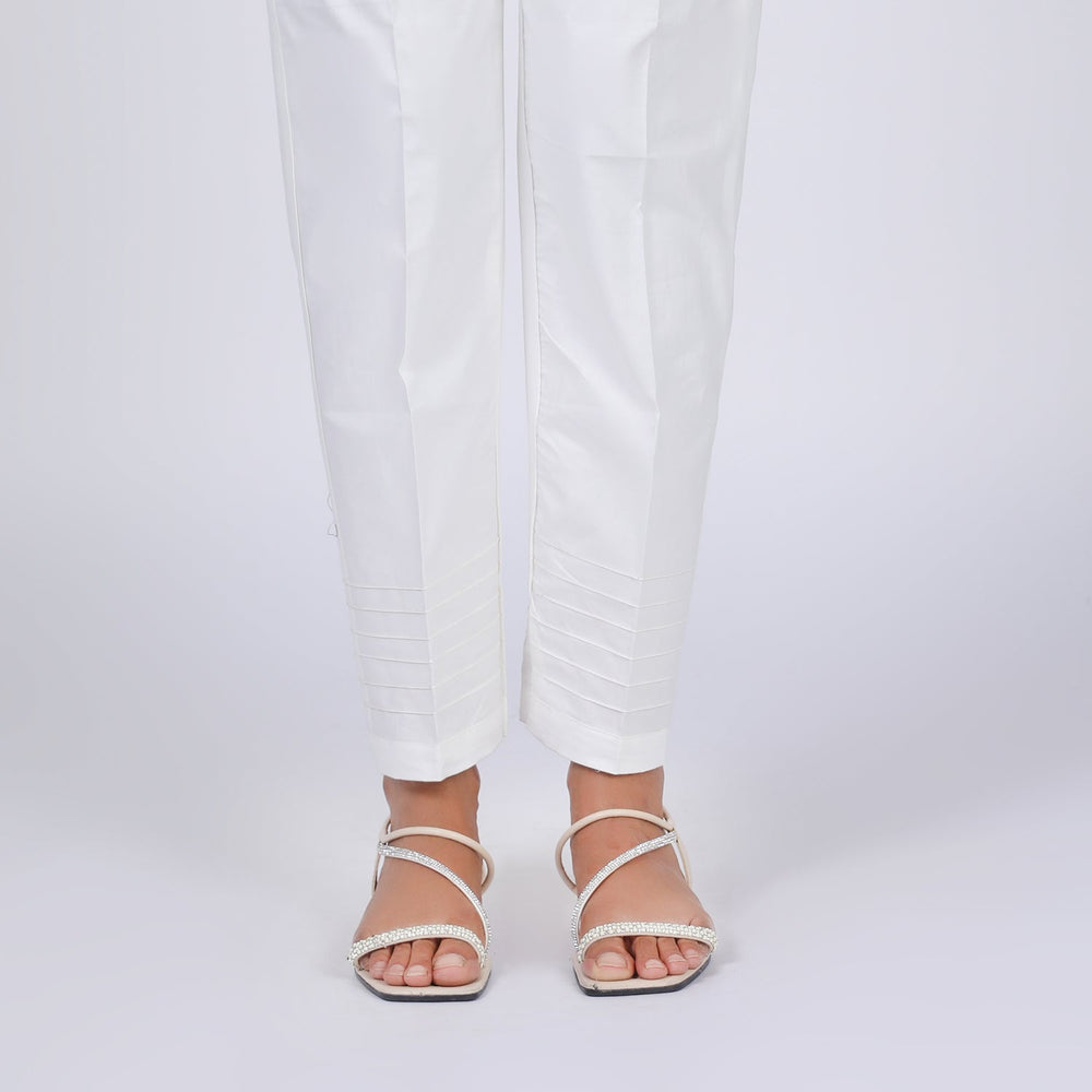 Women's Trouser - White, Women Pants & Tights, Chase Value, Chase Value