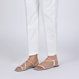 Women's Trouser - White, Women Pants & Tights, Chase Value, Chase Value