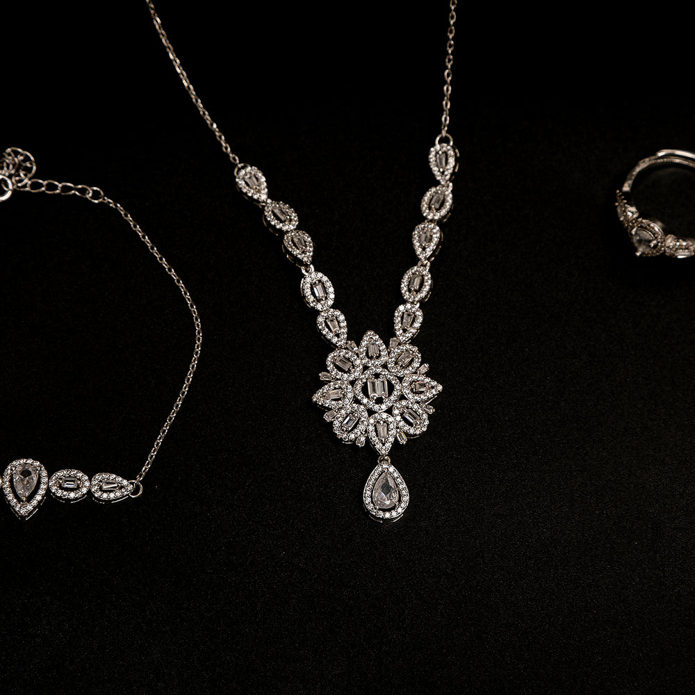 Fancy Combo Set Pack Of 4, Women Jewellery Set, Chase Value, Chase Value