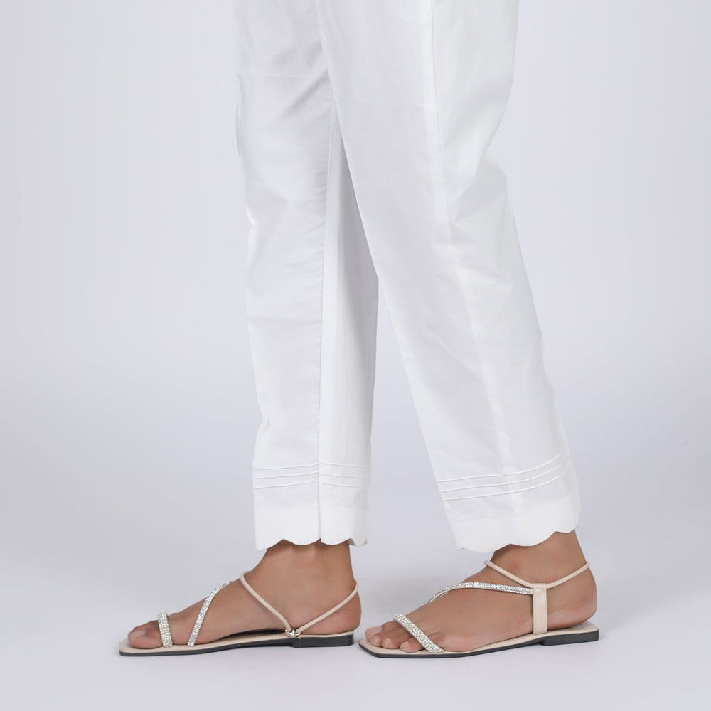 Women's Trouser - White, Women Pants & Tights, Chase Value, Chase Value