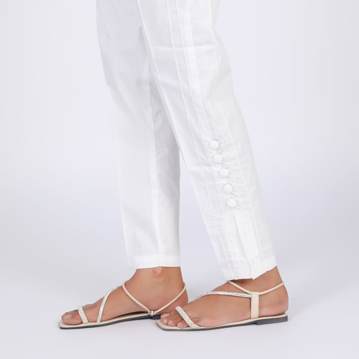 Eminent Women's Trouser - White, Women Pants & Tights, Eminent, Chase Value
