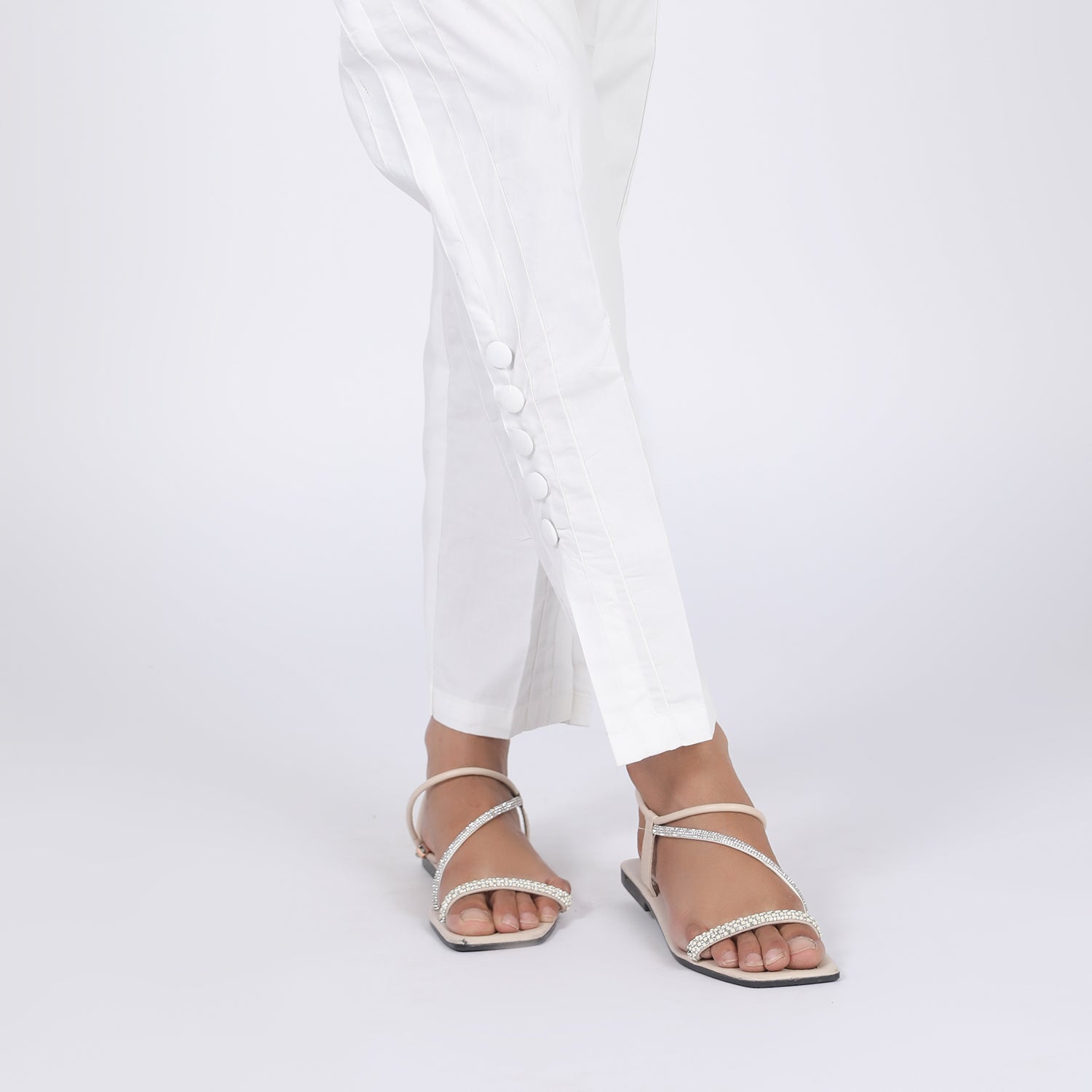 Eminent Women's Trouser - White, Women Pants & Tights, Eminent, Chase Value