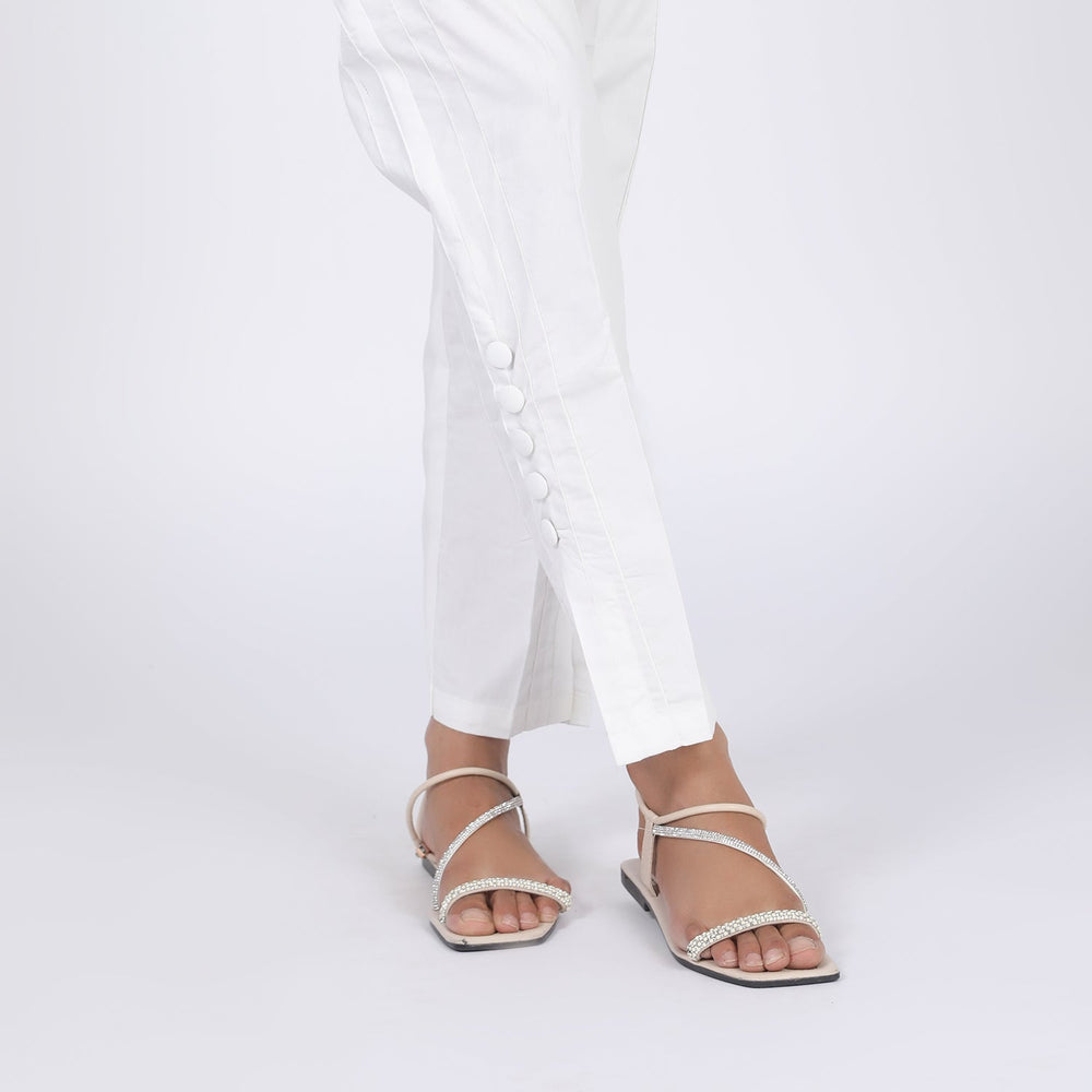 Eminent Women's Trouser - White, Women Pants & Tights, Eminent, Chase Value
