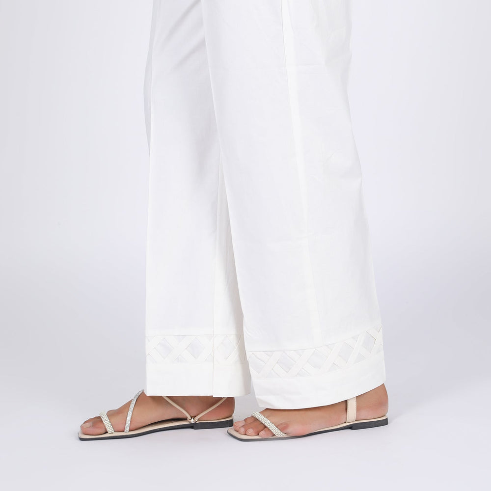 Women's Trouser - White, Women Pants & Tights, Chase Value, Chase Value