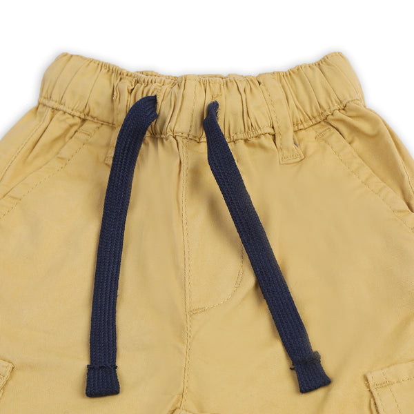 Boys Cotton Short - Mustard