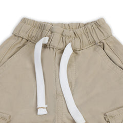 Boys Cotton Short - Fawn