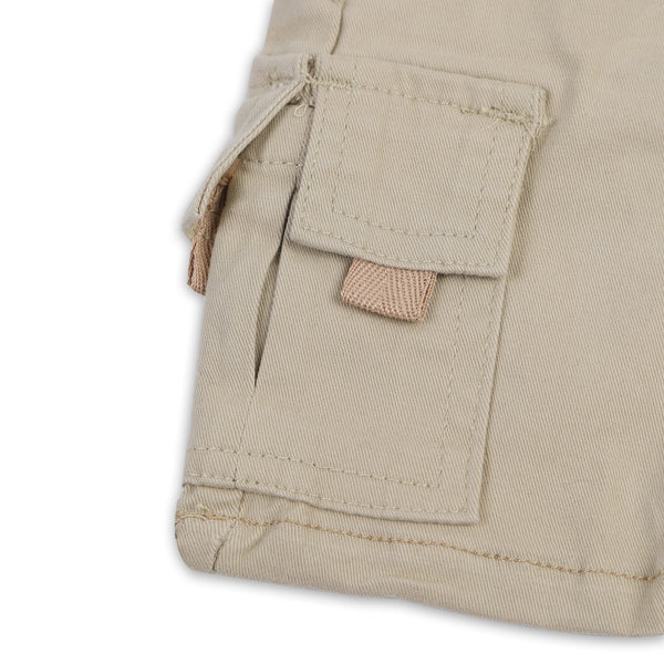 Boys Cotton Short - Fawn