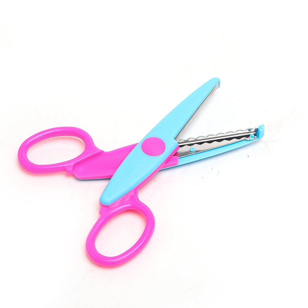Zig Zag Scissor - Multi Color, Pencil Boxes & Stationery Sets, Chase Value, Chase Value