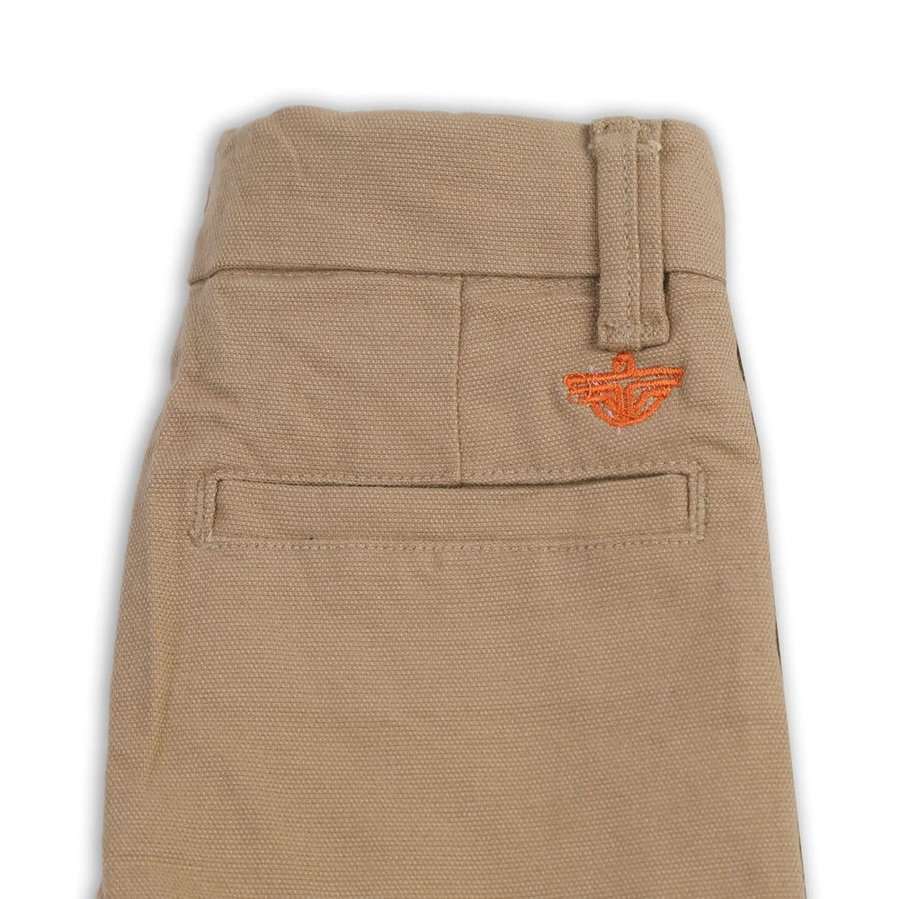 Boys Cotton Short - Khaki, Boys Shorts, Chase Value, Chase Value