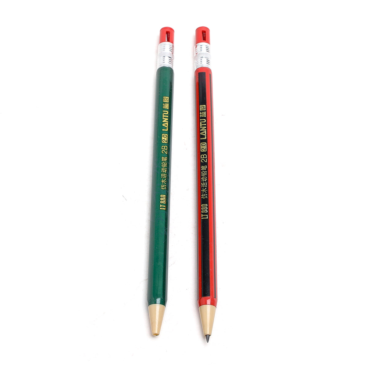 Mechanical Pencil 2 Pcs - Multi Color, Stationery Supplies, Chase Value, Chase Value