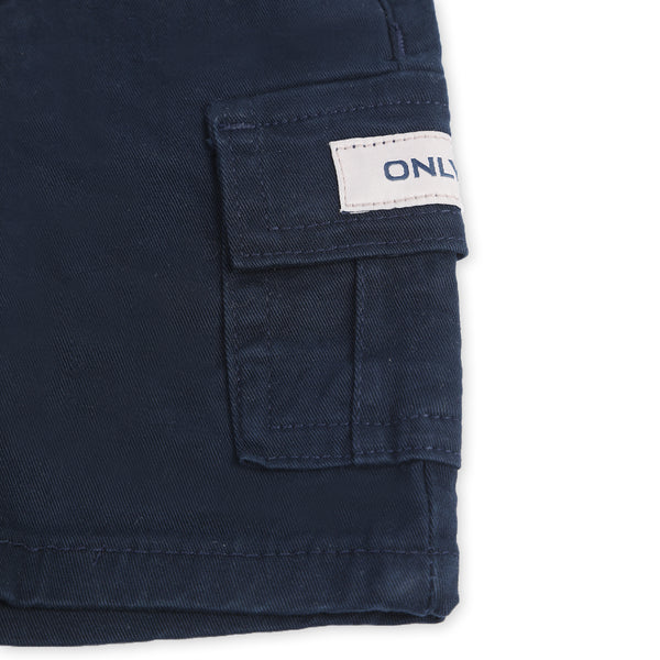 Boys Cotton Short - Navy Blue