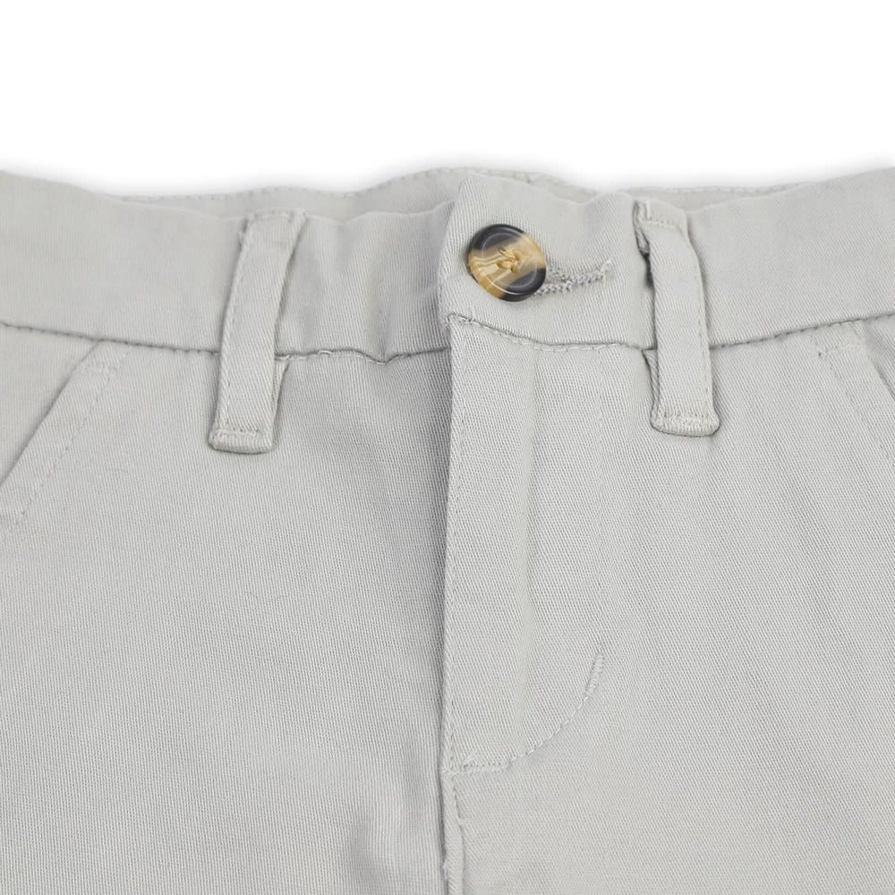 Boys Cotton Short - Light Grey, Boys Shorts, Chase Value, Chase Value