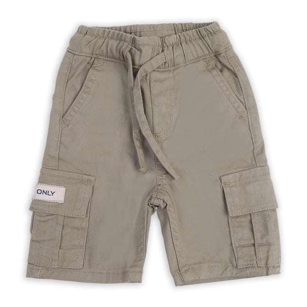 Boys Cotton Short - Fawn