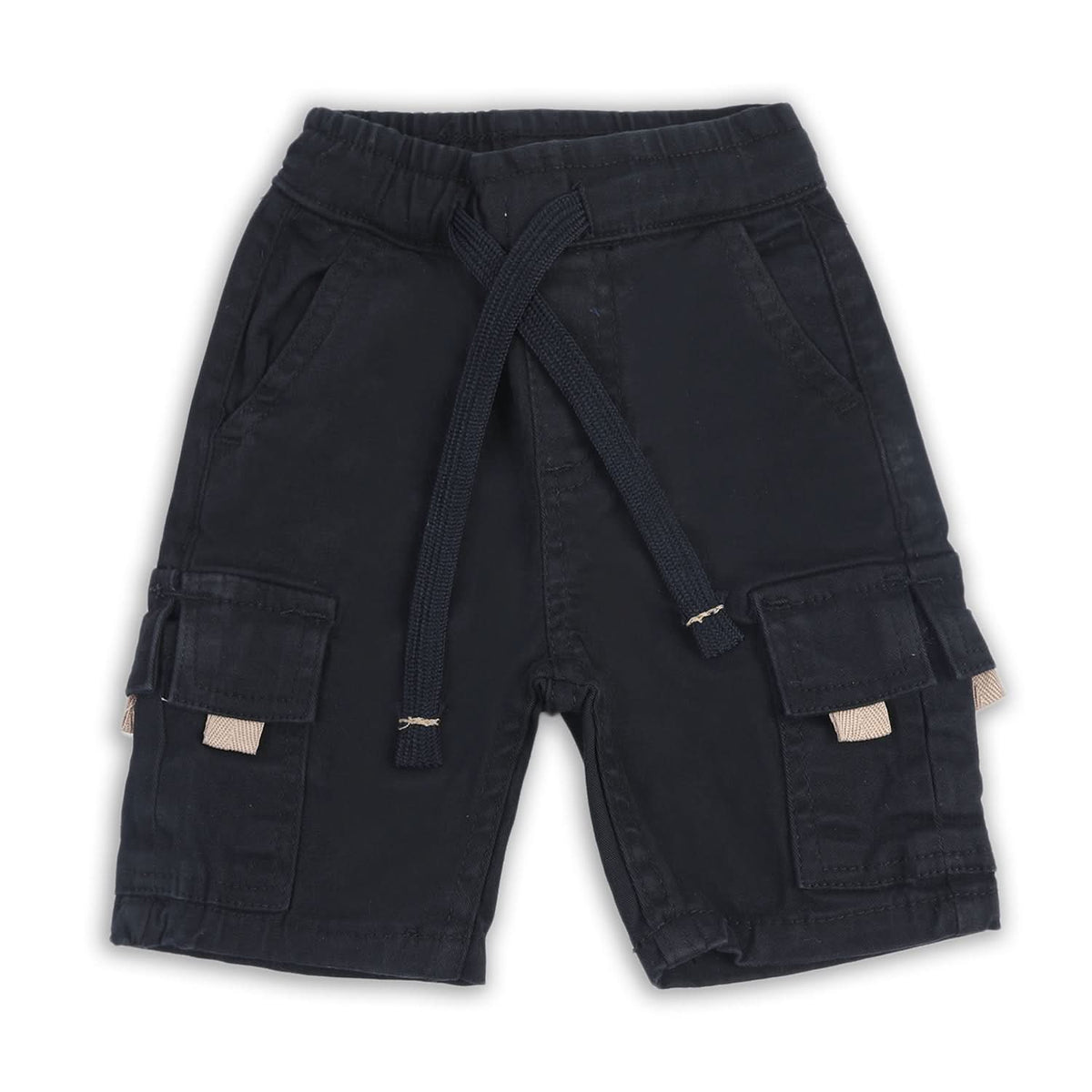 Boys Cotton Short - Black, Boys Shorts, Chase Value, Chase Value