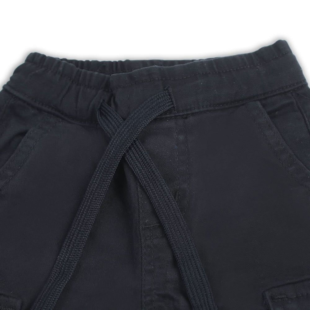 Boys Cotton Short - Black, Boys Shorts, Chase Value, Chase Value