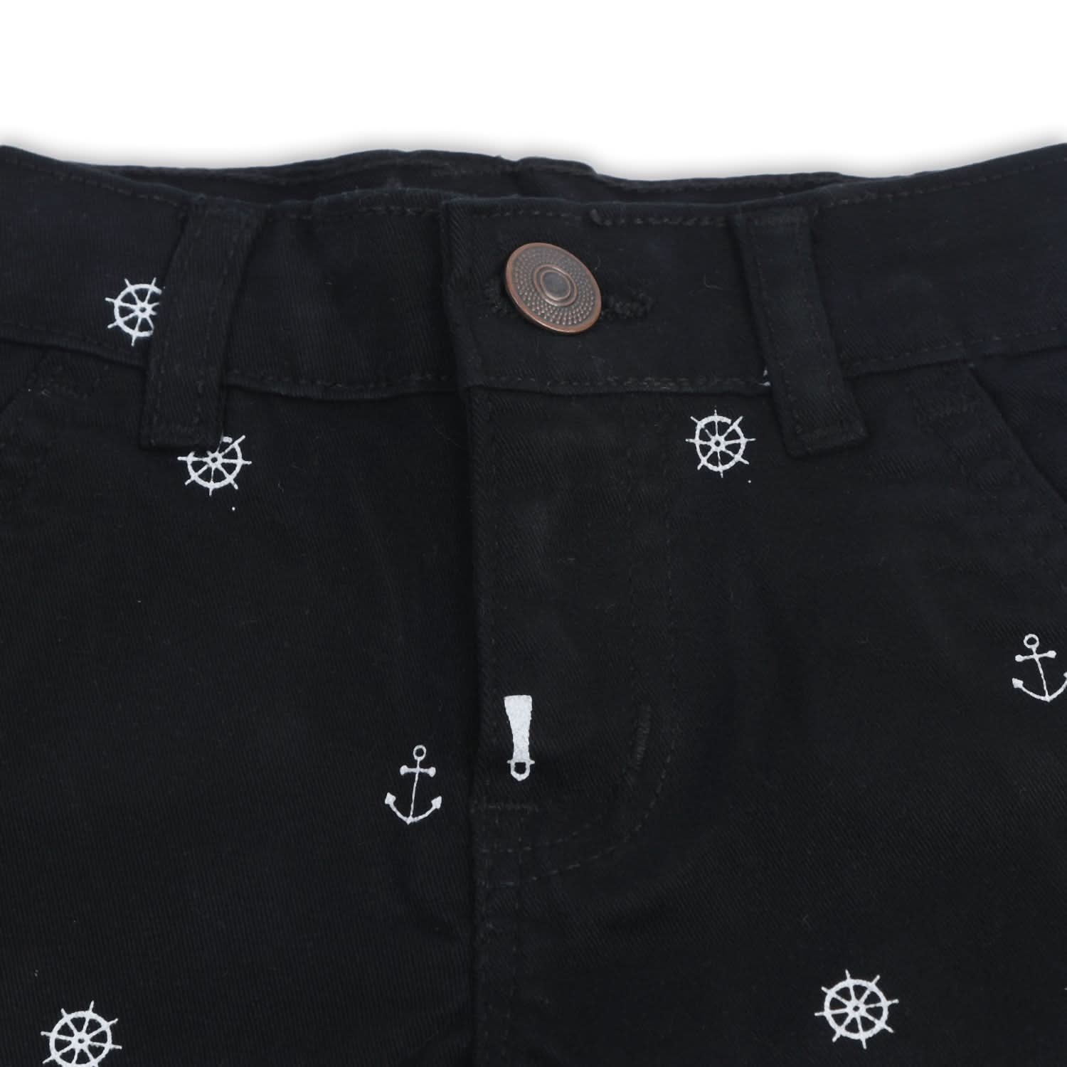 Boys Cotton Short - Black, Boys Shorts, Chase Value, Chase Value