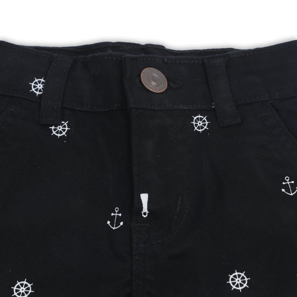 Boys Cotton Short - Black, Boys Shorts, Chase Value, Chase Value