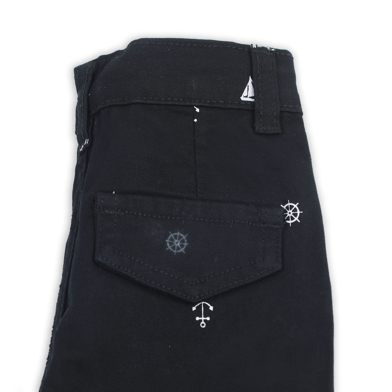 Boys Cotton Short - Black, Boys Shorts, Chase Value, Chase Value