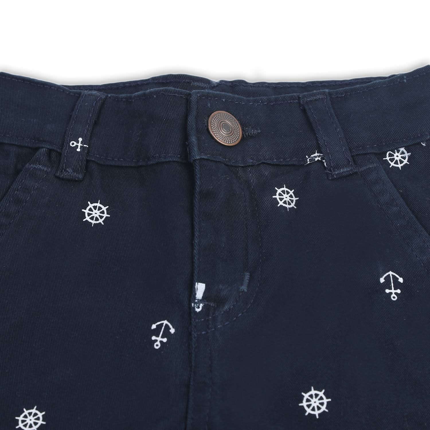 Boys Cotton Short - Navy Blue, Boys Shorts, Chase Value, Chase Value
