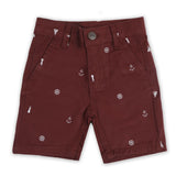 Boys Cotton Short - Maroon, Boys Shorts, Chase Value, Chase Value