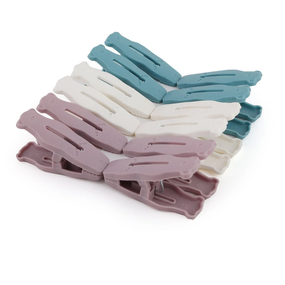 Cloth Clip 12Pcs - Multi Color, Outdoor Accessories, Chase Value, Chase Value