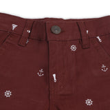 Boys Cotton Short - Maroon, Boys Shorts, Chase Value, Chase Value