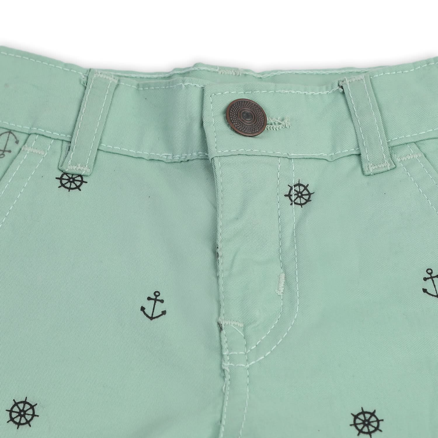 Boys Cotton Short - Light Green, Boys Shorts, Chase Value, Chase Value