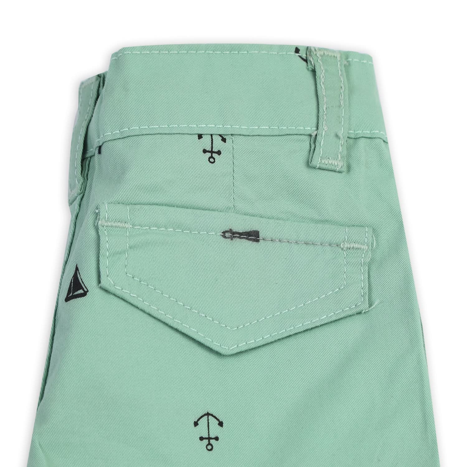 Boys Cotton Short - Light Green, Boys Shorts, Chase Value, Chase Value