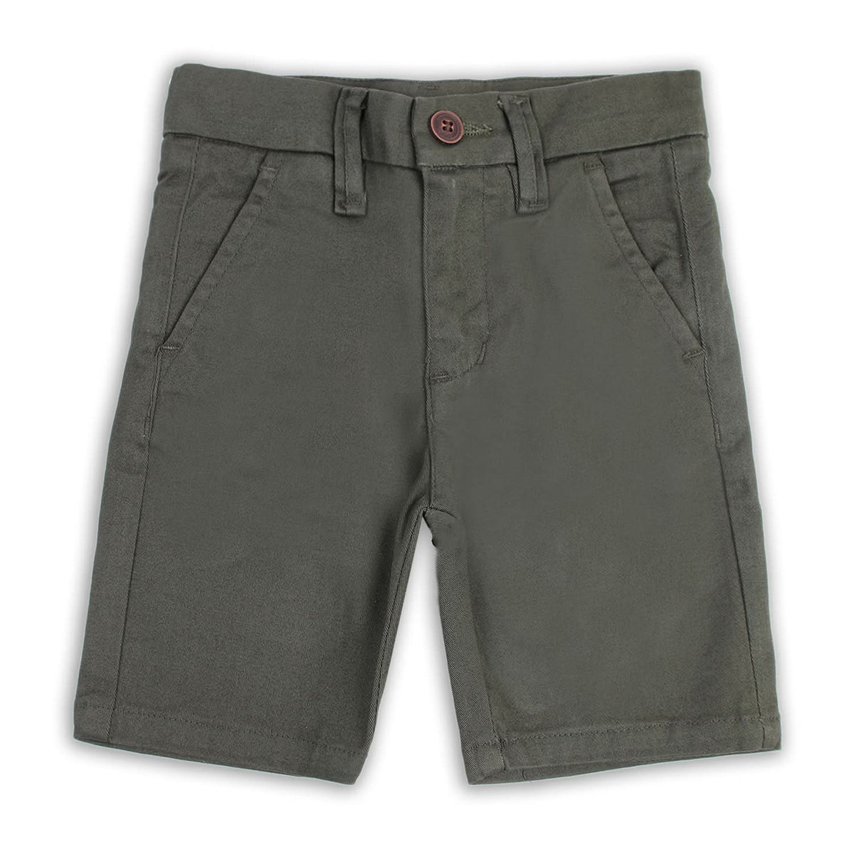 Boys Cotton Short - Olive Green, Boys Shorts, Chase Value, Chase Value