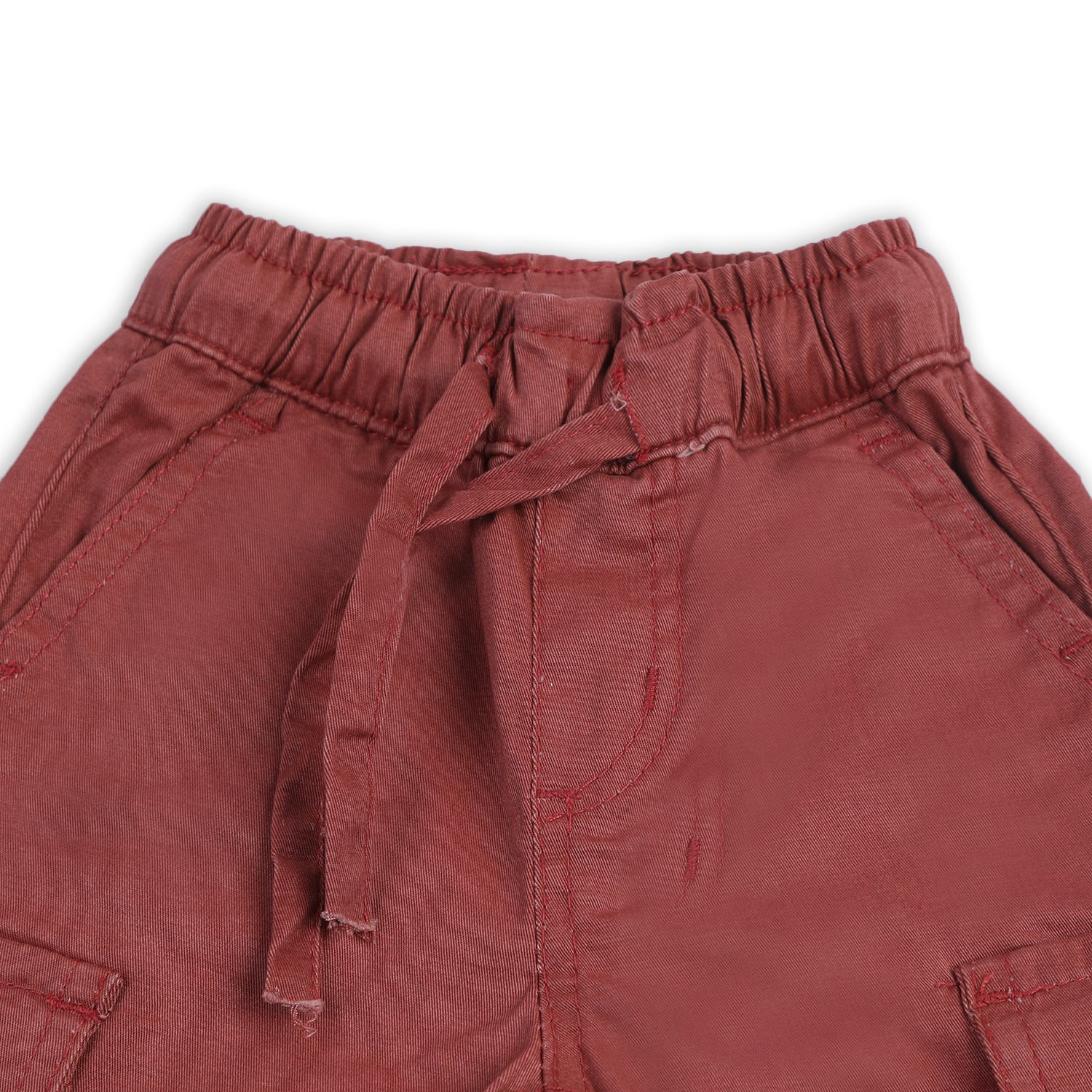 Boys Cotton Short - Rust, Boys Shorts, Chase Value, Chase Value