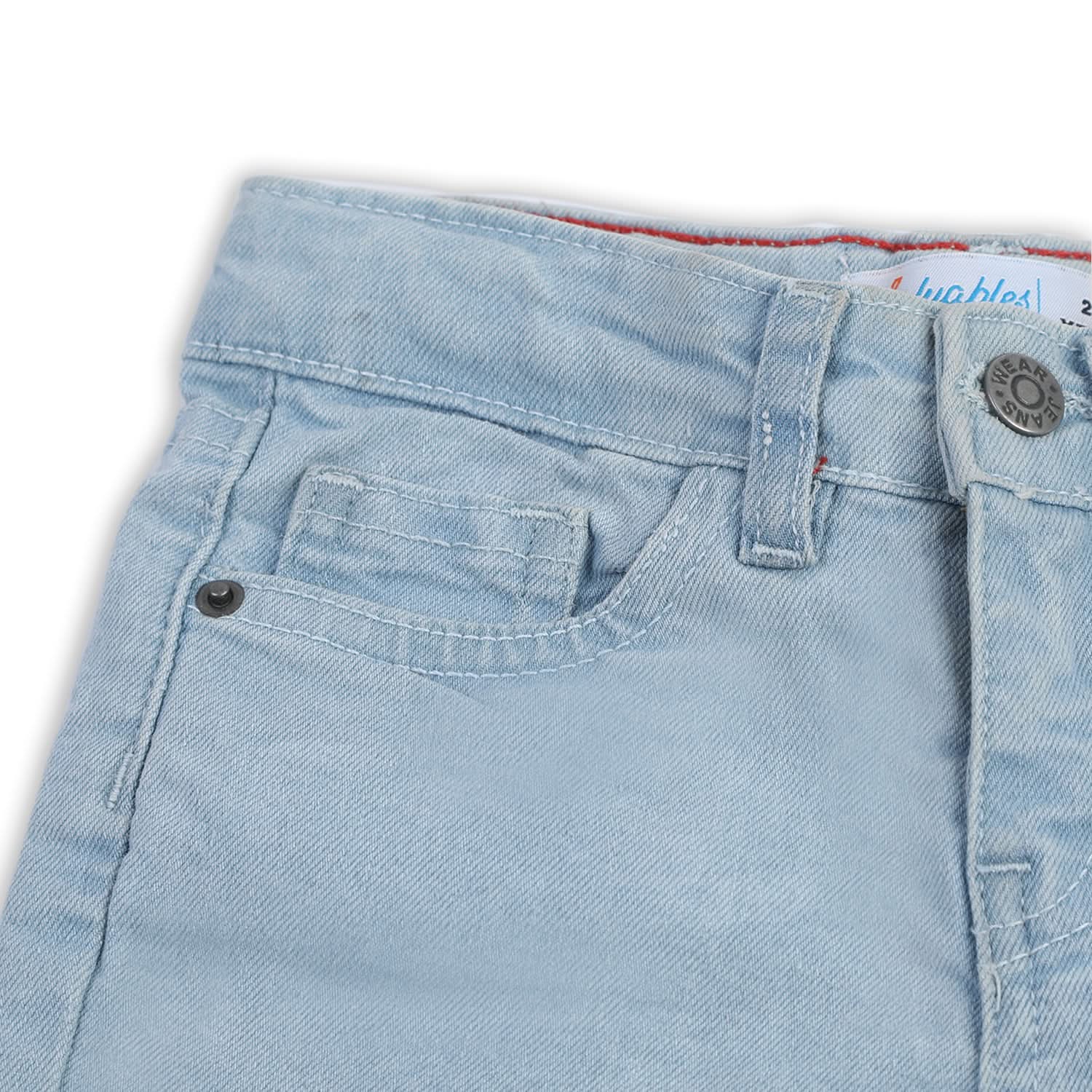 Boys Denim Short - Ice Blue, Boys Shorts, Chase Value, Chase Value