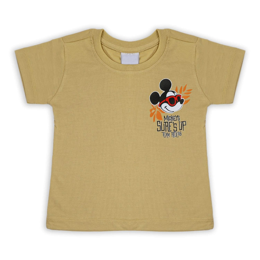 Boys Half Sleeves T-Shirt - Skin, Boys T-Shirts, Chase Value, Chase Value