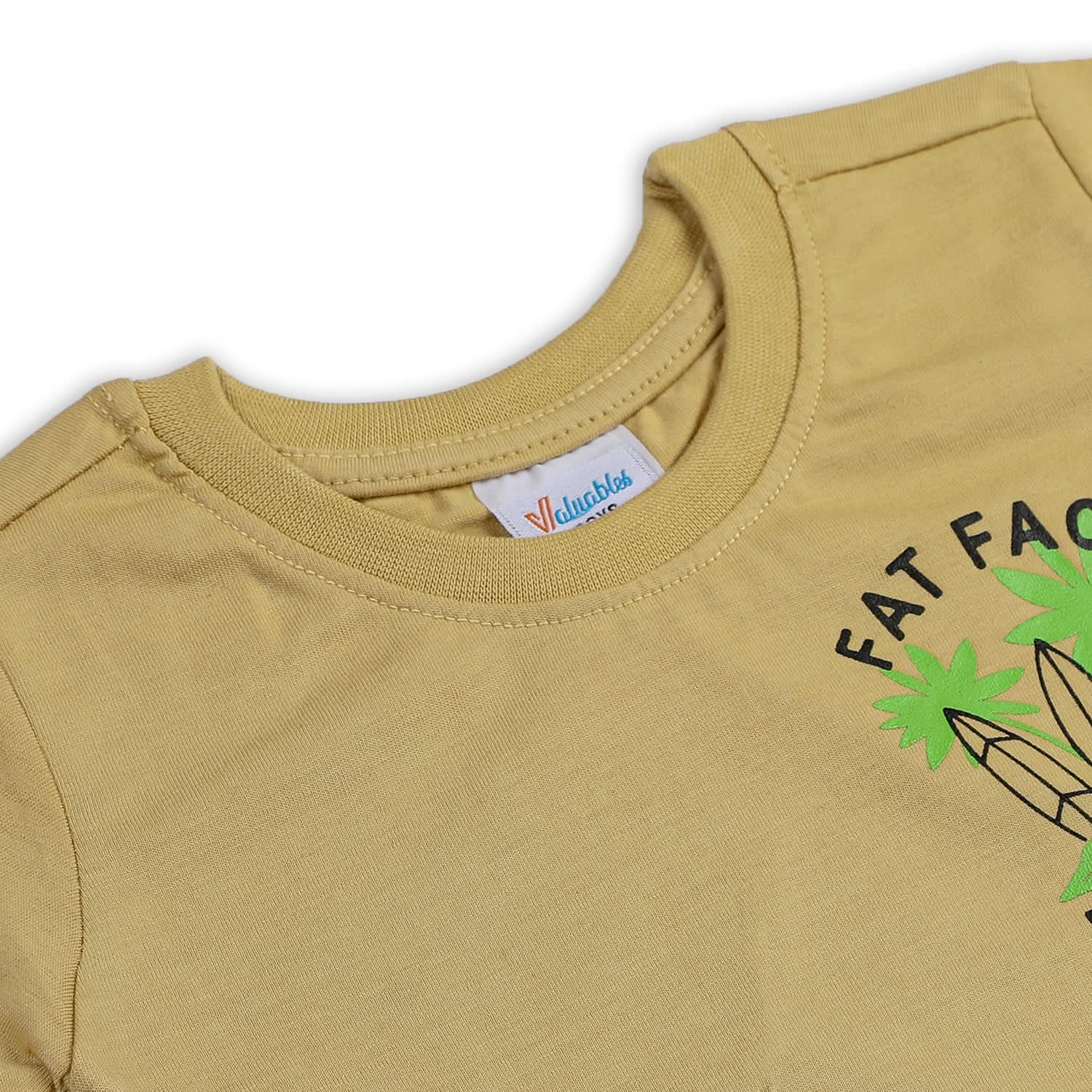 Boys Half Sleeves T-Shirt - Skin, Boys T-Shirts, Chase Value, Chase Value