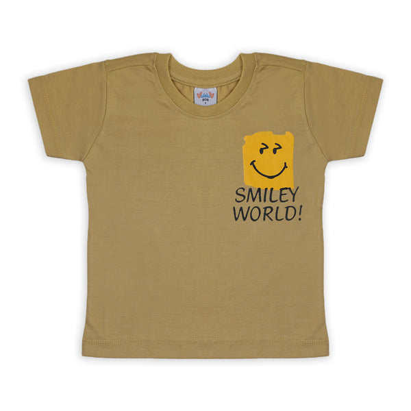Boys Half Sleeves T-Shirt - Skin