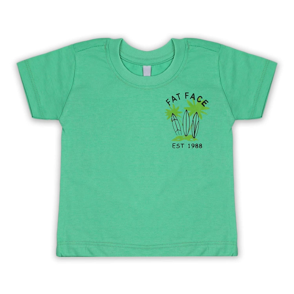 Boys Half Sleeves T-Shirt - Green, Boys T-Shirts, Chase Value, Chase Value